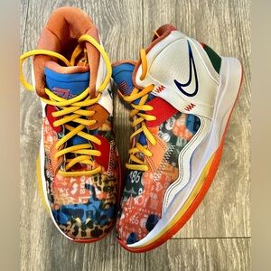 Nike Kyrie Irving tennis shoes used 1x outside